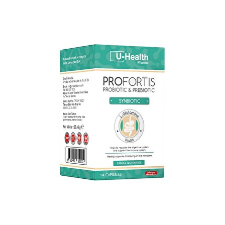 Profortis Probiyotik Prebiyotik 30 Kapsül