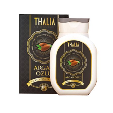 Thalia Natural Beauty Dökülen Saçlar İçin Dökülme Karşıtı Argan Yağlı Şampuan 300 ml