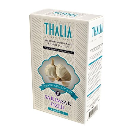 Thalia Natural Beauty Tüm Saçlar İçin Dökülme Karşıtı Sarımsaklı Şampuan 300 ml