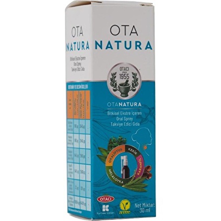 Otacı Otanatura Oral Sprey 30 Ml