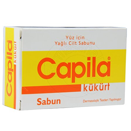 CAPILA Kükürtlü Sabun 90 gr