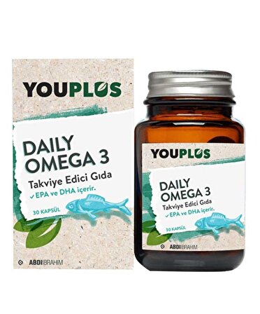 You-plus Daily Omega-3 30 Kapsül