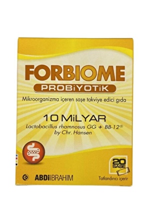 Forbiome Forbiome 10 Milyar Probiyotik 20 Saşe