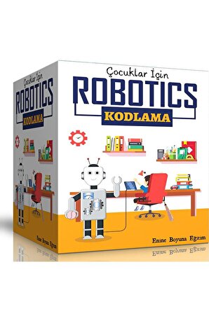Çocuklara Robotik Kodlama Eğitim Seti (4 Süper Kitap)