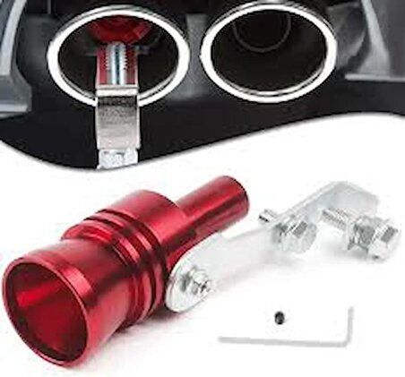 Jadeshay Turbo Sound Whistle Red Turbo Sound Whistle Susturucu Egzoz Simülatörü Pipo Accord Acura için uygun