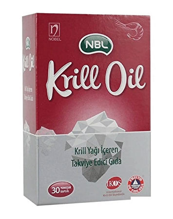 Nbl Krill Yağı İçeren Takviye Edici Gıda 30 Kapsül