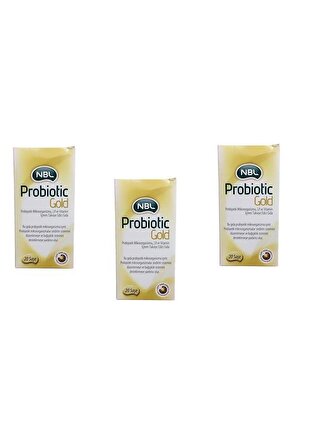 NBL Probiotic Gold 20 Saşe X 3 Adet 