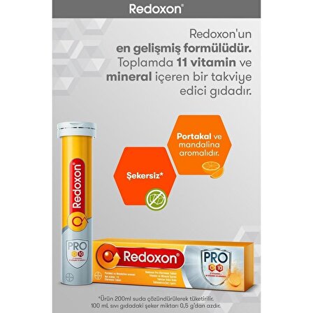 Redoxon Pro 15 Efervesan Tablet x 3 Adet