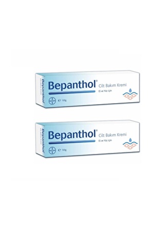 Bepanthol Cilt Bakım Kremi 100 Gr 2 Kutu