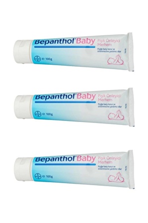 Bepanthol Baby Pişik Önleyici Merhem 100 Gr 3 Kutu