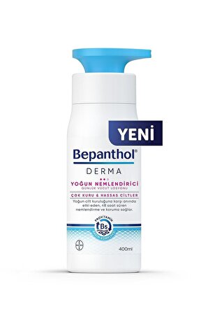 Bepanthol Nemlendirici B5 Provitaminli Kuru-Hassas Ciltler için  Vücut Losyonu 400 ml 