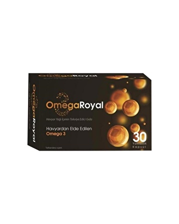 Omega Royal Havyar Balık Yağı 30 Yumuşak Kapsül