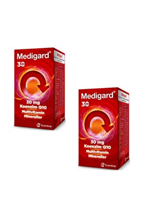 MEDİGARD Vitamin Mineral Kompleks 30 Tablet 2 Adet