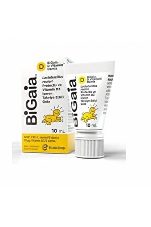 Bigaia Probiyotik ve D Vitaminli Damla 10 ml