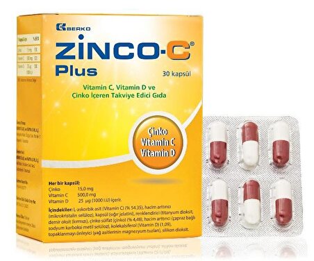 Zinco-C Plus 15 mg 30 Tablet