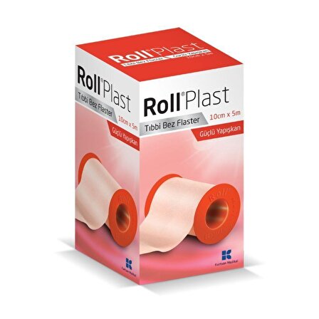 Roll Plast Tıbbi Bez Flaster 10 cm x 5m SKT:09.27