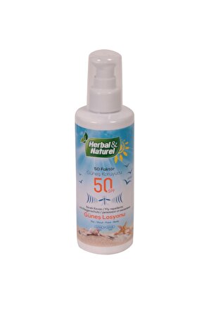 Herbal&Natural 50 Faktör Renksiz Güneş Koruyucu Sprey 200 ml