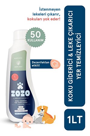 " Koku Giderici Yer Temizleyici Konsantre - Hipoalerjenik - 1 Litre"