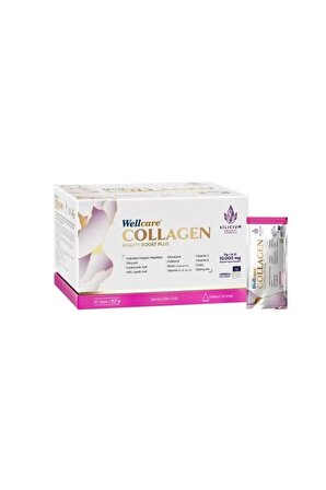 Wellcare Collagen Beauty Boost Plus Karpıuz Nane Aromalı 30x40 Ml Tüp