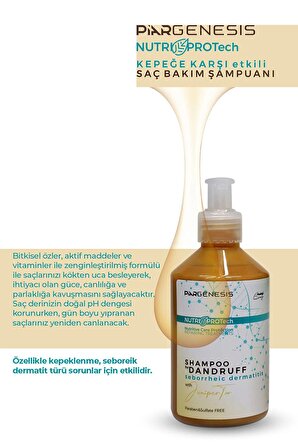 Nutri Protech Nutritive Care Protection Kepeğe Karşı Şampuan Seborrheic Dermatitis 250 Ml