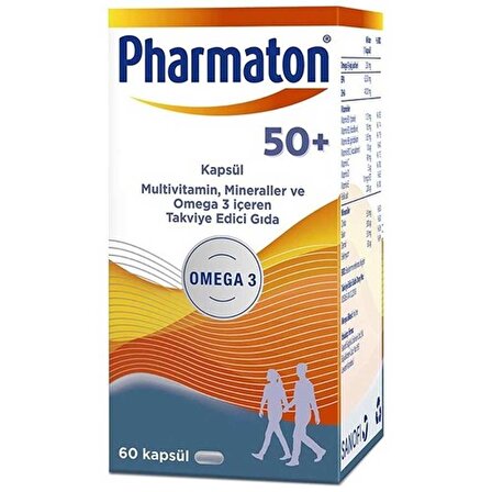 Pharmaton 50 Plus 60 Kapsül