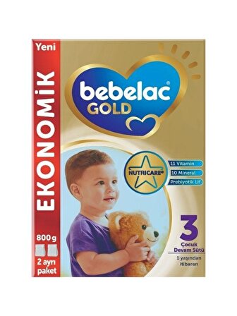 Bebelac Gold 3 Devam Sütü 800 gr