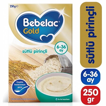 Bebelac Gold Sütlü Pirinçli Kaşık Maması 250gr