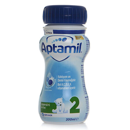 Aptamil 2 Prebiyotik Devam Sütü 200 ml