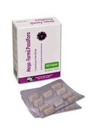 Mega Farma Passiflora 30 Tablet 2 Kutu