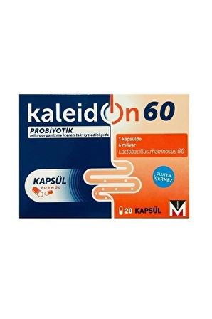 Kaleidon 60 Mg 20 Kapsül