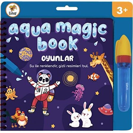 Lino Aqua Magic Book Oyunlar Sihirli Boyama Kitabı