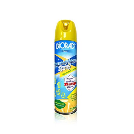 BIORAD Dezenfektan Sprey Limon Kokulu 150 ML