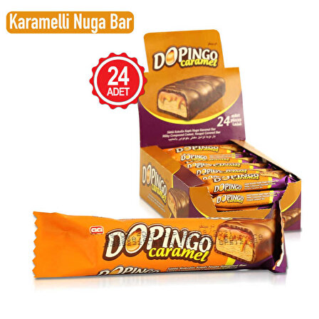 Dopingo Caramel Maxi 50 Gr. 24 Adet (1 Kutu)