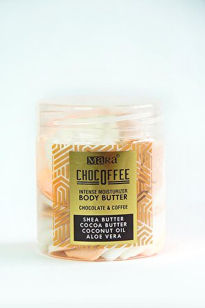 Mara Chocoffee Body Butter Yoğun Vücut Nemlendirici Çikolata Kahve 100gr