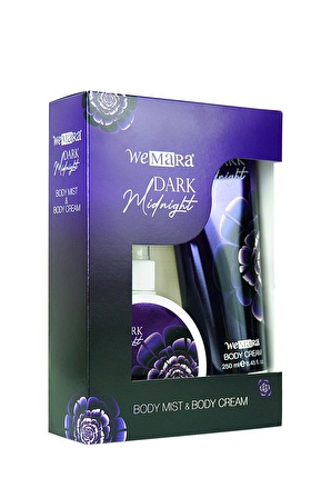 WEMARA DARK MIDNIGHT BODY MIST + BODY CREAM