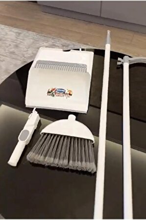 MAGIC BRUSH DUSTPAN KATLANIR FIRÇALI HAZNELİ FARAŞ TAKIMI