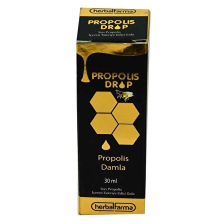 Herbalfarma Propolis Drop Sıvı Propolis Ekstraktı Damla 30 ML