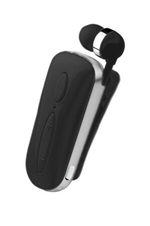 BTX61 Siyah Makaralı Bluetooth Kulaklık iOS & Android Uyumlu