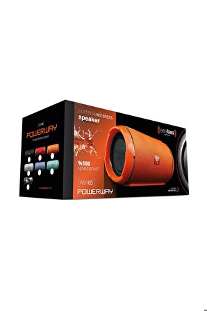 Wrx05 90 Db Sd Kart Aux Usb Girişli Siyah Kablosuz Bluetooth Speaker Hoparlör Ses Bombası Fm Radyo