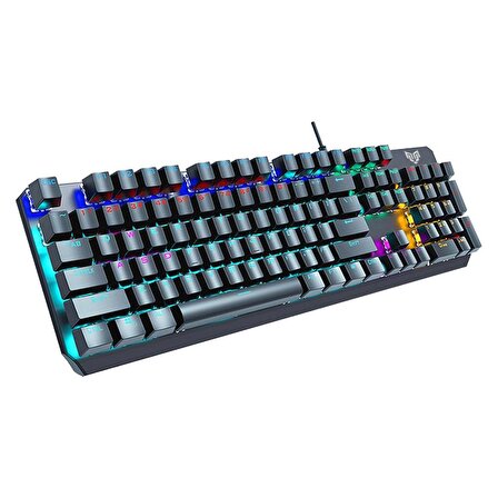 Blueforce Shooter Rgb Mekanik Gaming Oyuncu Klavyesi Red Switch Q TR