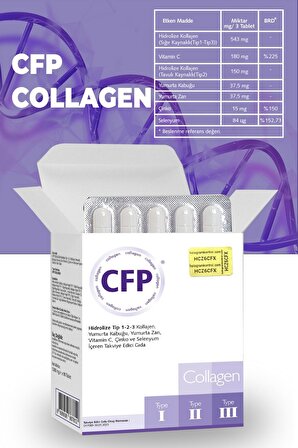 CFP Collagen Tip 1-2-3 90 Tablet