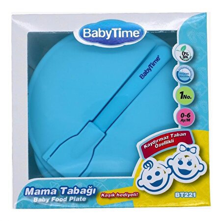 BabyTime BT221 Kaydırmaz Mama Tabağı