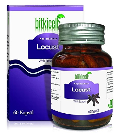 Bitkicell Keçiboynuzu Ekstrakt Kapsülü 750mg Keçi boynuzu Harnup