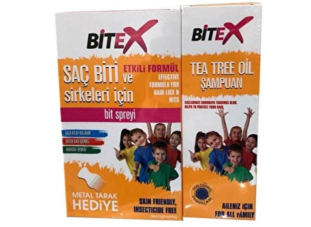Bitex Bit Spreyi 100 Ml Çay Ağacı Şampuan 150 Ml Hediyeli 8699956000930