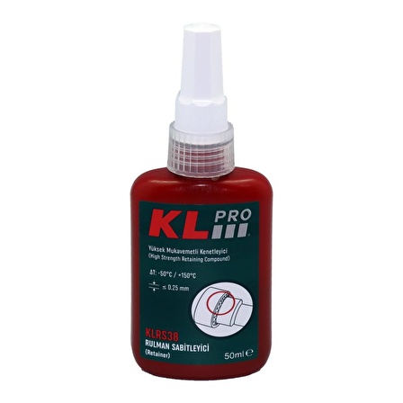 KLPRO KLRS38-50 50ml Rulman Sabitleyici