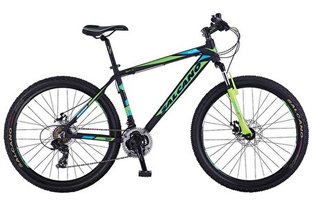 Salcano NG750 29 HD Disk Fren 21 Vites 29 Jant Dağ Bisikleti Siyah Yeşil Turkuaz 19 Kadro