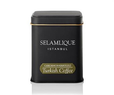 Selamlique Kakuleli Orta Kavrulmuş Öğütülmüş Kafeinsiz Türk Kahvesi 125 gr 