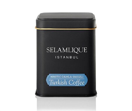 Selamlique Damla Sakızlı Orta Kavrulmuş Öğütülmüş Türk Kahvesi 125 gr 