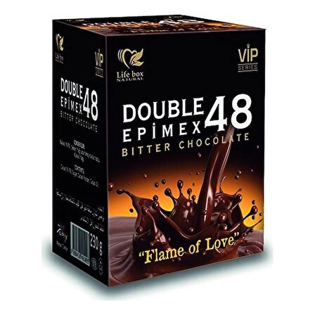 Double 48 Epimex Bitter Çikolatalı Macunu 230gr