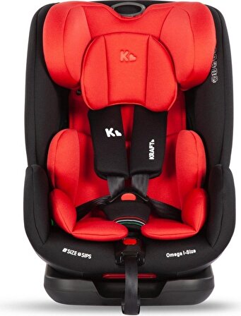 Kraft Omega I-Size Isofixli 9 - 36 kg Oto Koltuğu Kırmızı